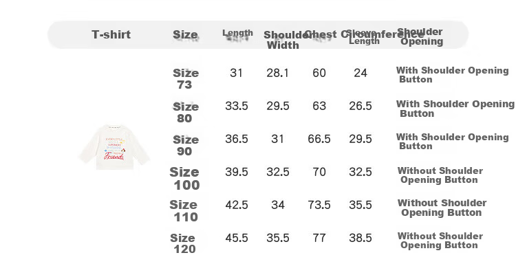 LUSON Little O Dad Boys' Baby Long Sleeve T-Shirt Spring Autumn 2025 New White Letter Cute Infant Top 6